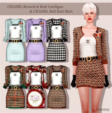 sims 4 chanel clothes|sims 4 Chanel store.